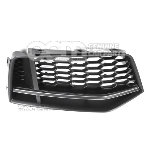 Kratka nawiewu chromowana Audi TT/TTS Coupe/Roadster 8S 8S0807682A 3Q7
