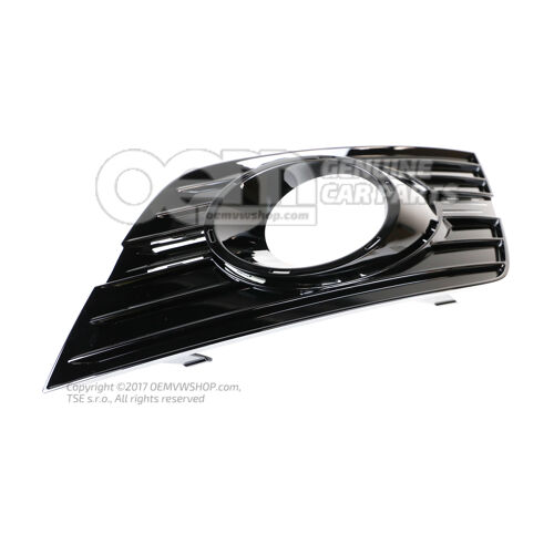 Część osłony zderzaka czarna Volkswagen Passat CC/CC 3C 3C8853666H 041