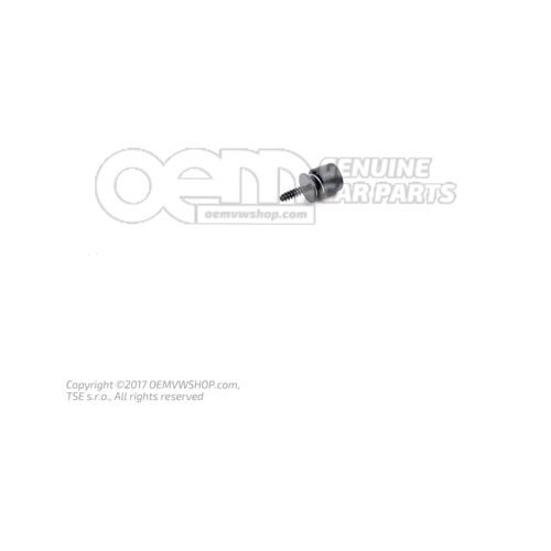 Odbojnik zatrzymujący, regulowany 3C0857145
