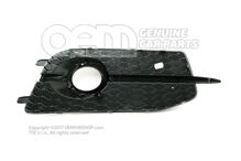 Kratka nawiewu satynowa czarna Audi Q3 8U 8U0807681D SP9 (1)