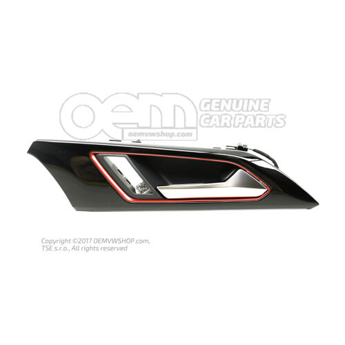 Listwa tapicerki drzwi Titanium black/kings red D - 07.08.2023>> - kierownica prawa 2G2867062ABWLA