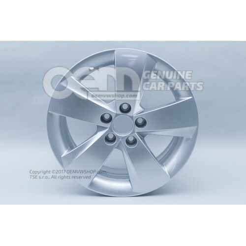 Felga aluminiowa diamentowa srebrna 6V0601025A 8Z8