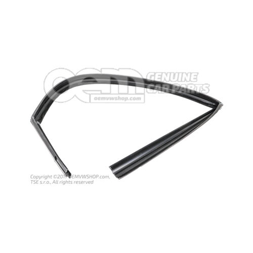 Prowadnica okna satynowo czarna 1M0837431B B41