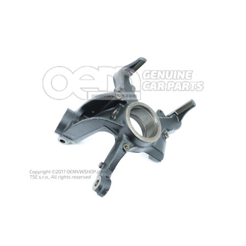 Obudowa łożyska koła z - wspornikiem hamulca 6Q0407256T