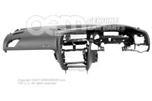 Deska rozdzielcza z duszą kanału powietrznego (czarna) 8T2857003A 24A