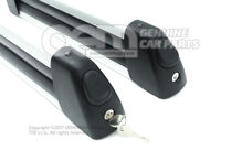 Uchwyt na narty i snowboard do bagażnika podstawowego z rowkiem T, do wszystkich bagażników podstawowych o przekroju kwadratowym 20x30mm 3B0071129F (1)