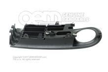 Kratka wlotu powietrza Kratka nawiewu powietrza czarna 8L0807489C 3FZ (1)