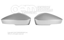 1 zestaw zew. obudowy lusterek aluminiowe jedwabiście gładkie 5E3072530E U34