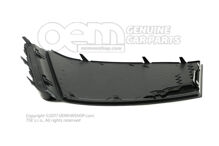 Kratka nawiewu genialnie czarna Audi A1/S1 8X 8XA807648  Y9B (1)