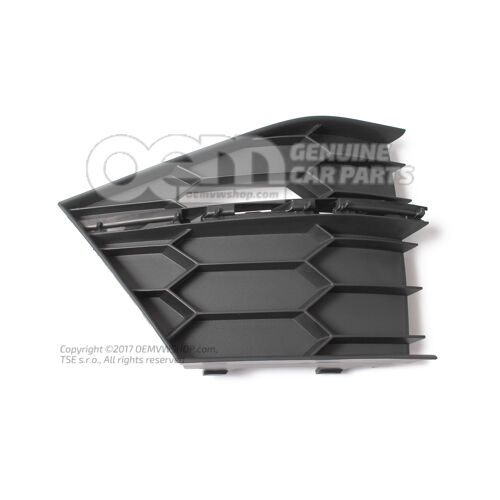 Listwa satynowa czarna Skoda Superb 3V 3V0853665  9B9