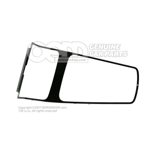 Nakładka na konsolę środkową w kolorze genialnej czerni Seat Leon 5F 5F1863263  041