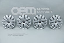 1 zestaw obramowań kół, pierścienie diamentowo-srebrne 1 zestaw = 6R0071455