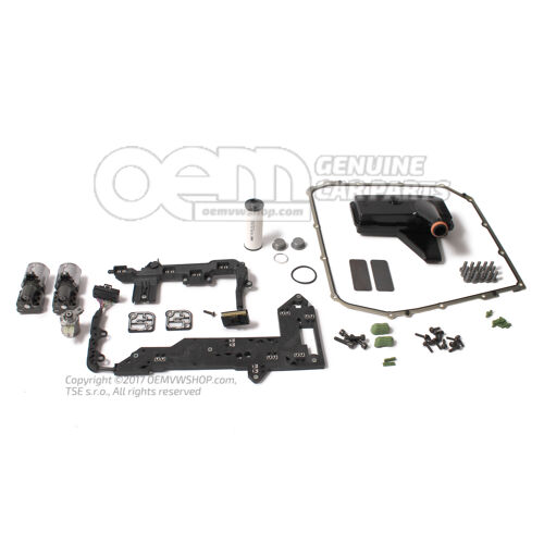 Zestaw serwisowy Audi DSG 7-biegowy S-tronic 0B5 DL501 z zestawem naprawczym mechatronicznym 0B5398048D - w OEM02403361