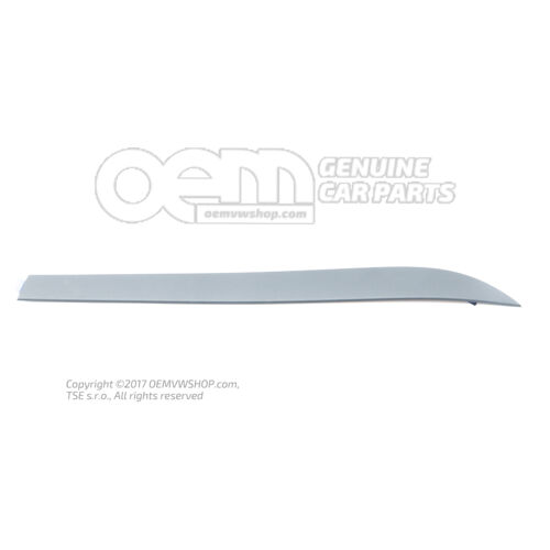 Osłona chłodnicy drzwi szara Audi A4/S4/Avant/Quattro 8W 8W9853970  MX3