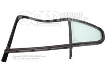 Szyba drzwiowa stała z uszczelką 1Z5845209G