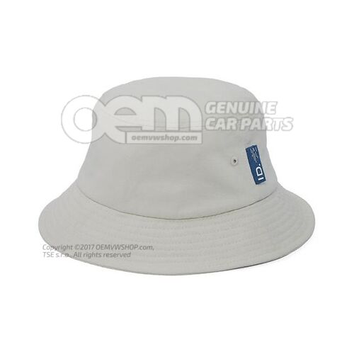 Kapelusz typu Bucket, rozmiar uniwersalny, biały, unisex, ID. Kolekcja