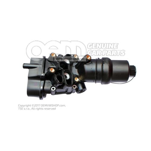 Wspornik filtra oleju 06D115397J