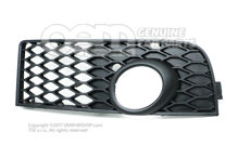 Kratka nawiewu powietrza w kolorze satynowo-czarnym 8E0807682C 01C