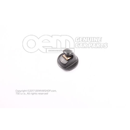 Uchwyt osłony przeciwsłonecznej Titan czarny 5G0857561B 82V