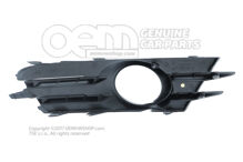 Kratka nawiewu satynowo czarna Volkswagen Scirocco 1K8 1K8853665C 9B9 (1)