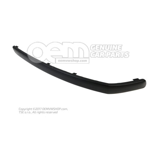 Listwa nakładki satynowa czarna Skoda Fabia 6Y 6Y0807718  B41