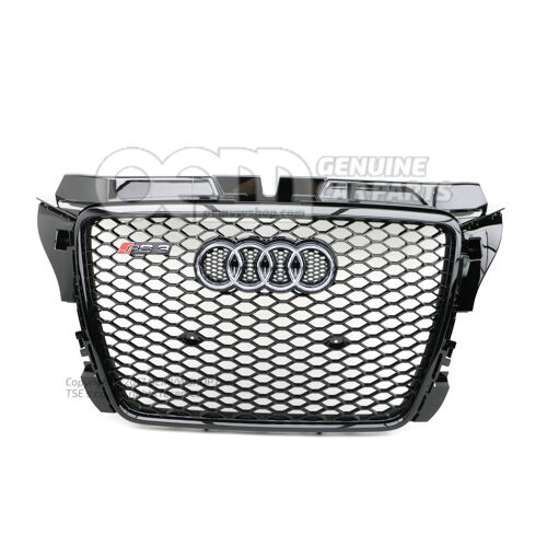 Osłona chłodnicy czarno-błyszcząca Audi RS3 Sportback 8P 8P0853651T T94