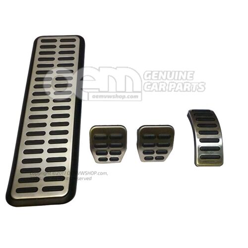 1 kpl. nakładki na pedały Audi A1/S1 8X 8X1064205