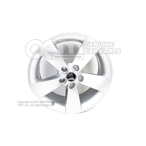 Obręcz aluminiowa Diamentowo-srebrna 57A071497C 8Z8