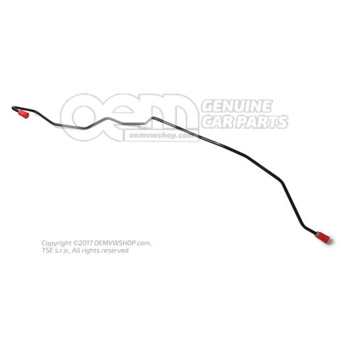 Przewód hamulcowy od głównego cylindra hamulcowego do hydrauliki 6RF614739F