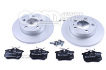 1 komplet tarcz hamulcowych z klockami hamulcowymi „eco” Economy JZW698601AH