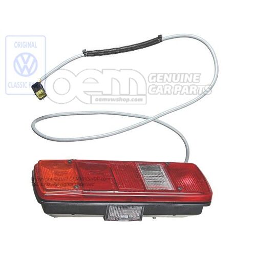 Lampy tylne ze światłami cofania Volkswagen L80 2TA945095