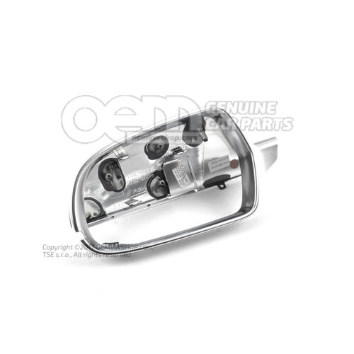 Osłona lusterka aluminiowa 8F0857527A 3Q7