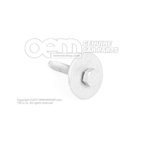 Śruba z łbem sześciokątnym (kombi) M6X35-U N  90632103