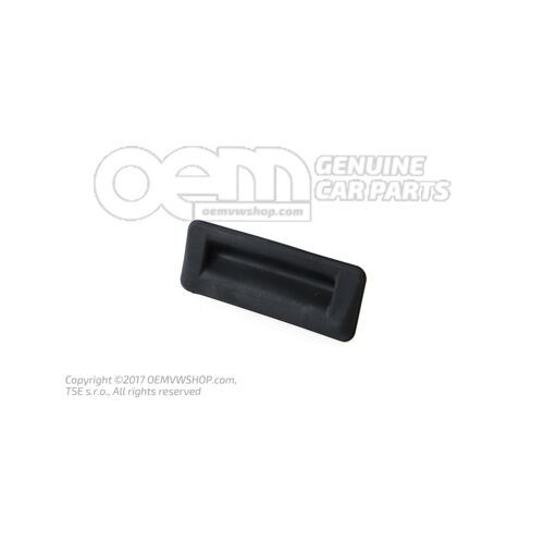 Klamka zewnętrzna, czarna 5J0827566E