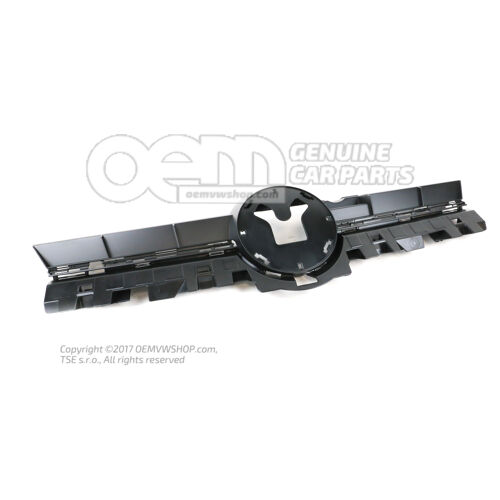 Osłona chłodnicy w kolorze satynowo-czarnym 1S0853653A 9B9