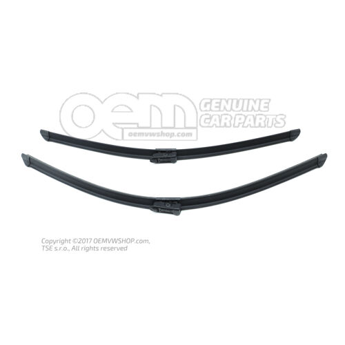 1 komplet piór wycieraczek aerodynamicznych (po stronie kierowcy i pasażera) – kierownica po lewej stronie 5NB998002