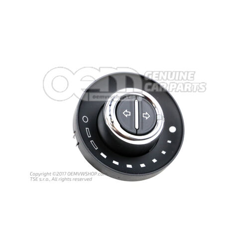 Dusza potencjometru (czarna) 8K0959613A 6PS