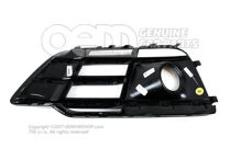 Kratka nawiewu ciemny chrom matowy/ciemny chrom wysoki połysk Audi Q5 80 80A807680P FUQ (1)