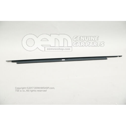 Uszczelka szczeliny okiennej z listwą ozdobną aluminium-mat 8V4853284D 1L1