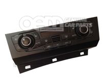 Panel sterowania i wyświetlacz systemu klimatyzacji climatronic wysoki chrom/czarny 8T1820043AKXZF