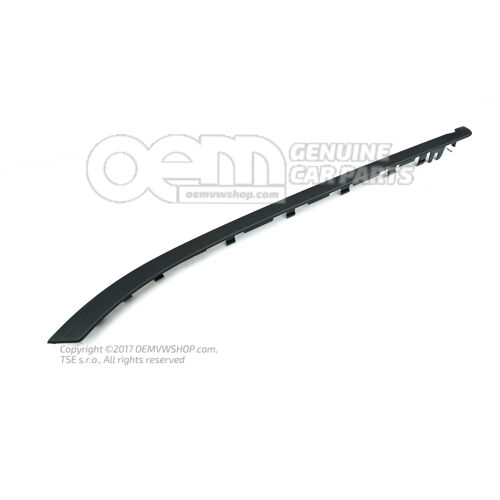 Listwa słupka C Titan Black 3C5863657D 82V