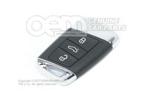 Jednostka nadawcza Czarny satynowy/wysoki chrom 3G0959752BCDTB (5)