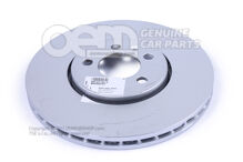 Tarcza hamulcowa (wentylowana) o rozmiarze 288X25 6R0615301D