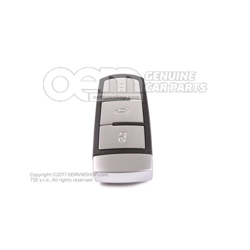 Jednostka nadawcza, satynowa czerń/chrom, matowy jedwab 3C0959752BGZQG