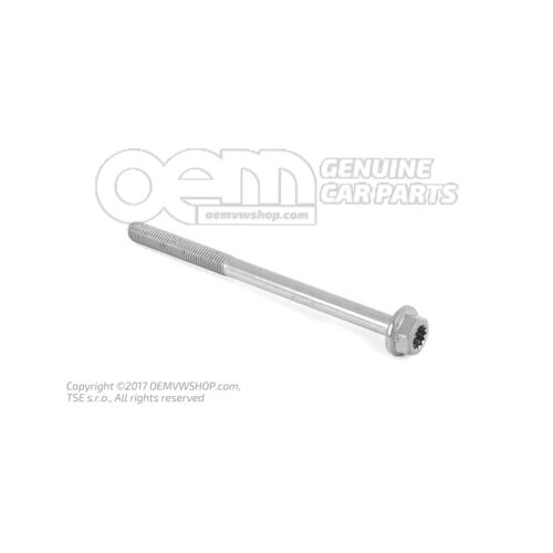 Śruba z łbem gniazdowym wielopunktowym M7X105X39 N  90977502