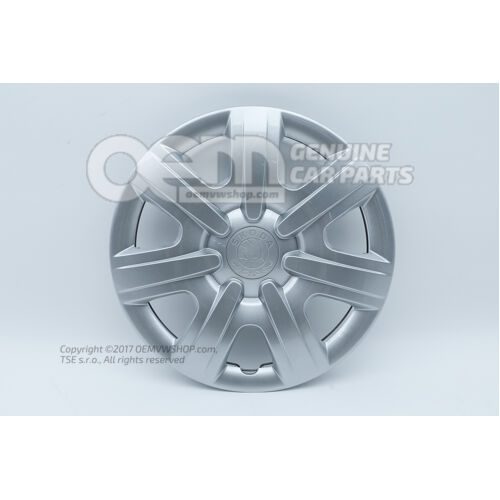 Obręcze kół czarne/jasny chrom 5J0601147E MHB