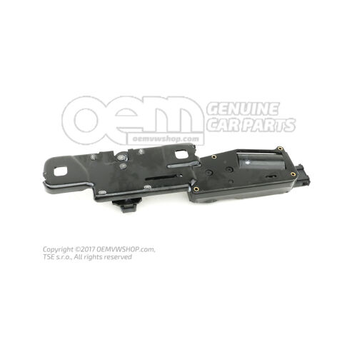 Zaczep z silnikiem do zapadki mechanicznej 4H0827383A