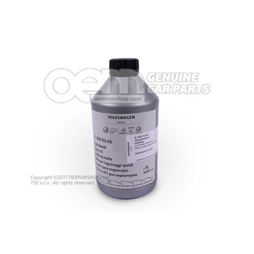 Olej przekładniowy patrz instrukcja warsztatowa G  052512A2