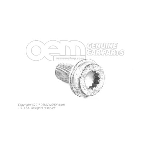 Śruba z łbem gniazdowym z łbem gniazdowym sześciokątnym (kombinacja) M10X1X20 N  90363004