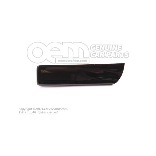Wykończenia w kolorze czarnym-pianofarba 1K2858419A 1X3